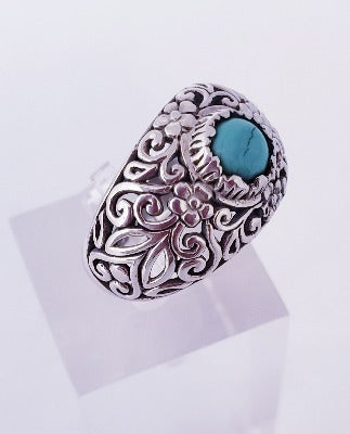 Turquoise Handmade sterling silver Ring