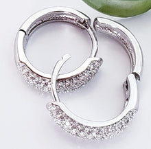 Load image into Gallery viewer, Sterling silver small Huggie Earrings
