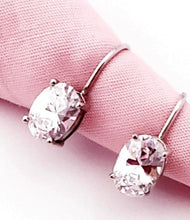 Load image into Gallery viewer, Lever Back Cubic Zirconia dangle Earrings

